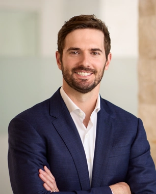 portrait of a smiling person in business attire